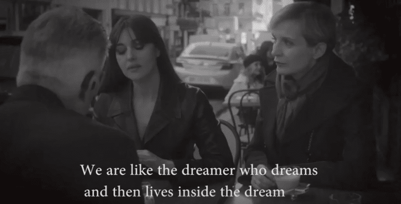 From Gordon’s dream. The woman is talking about Laura!