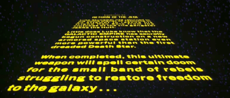 Only three dots in Return of the Jedi.